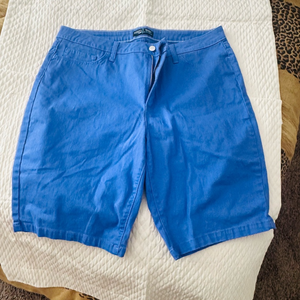 Lee rider shorts mid rise purple